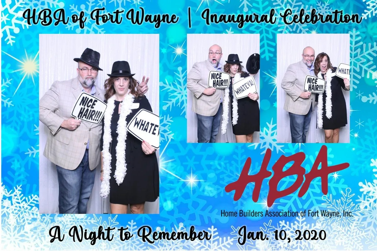 3 image photo booth print